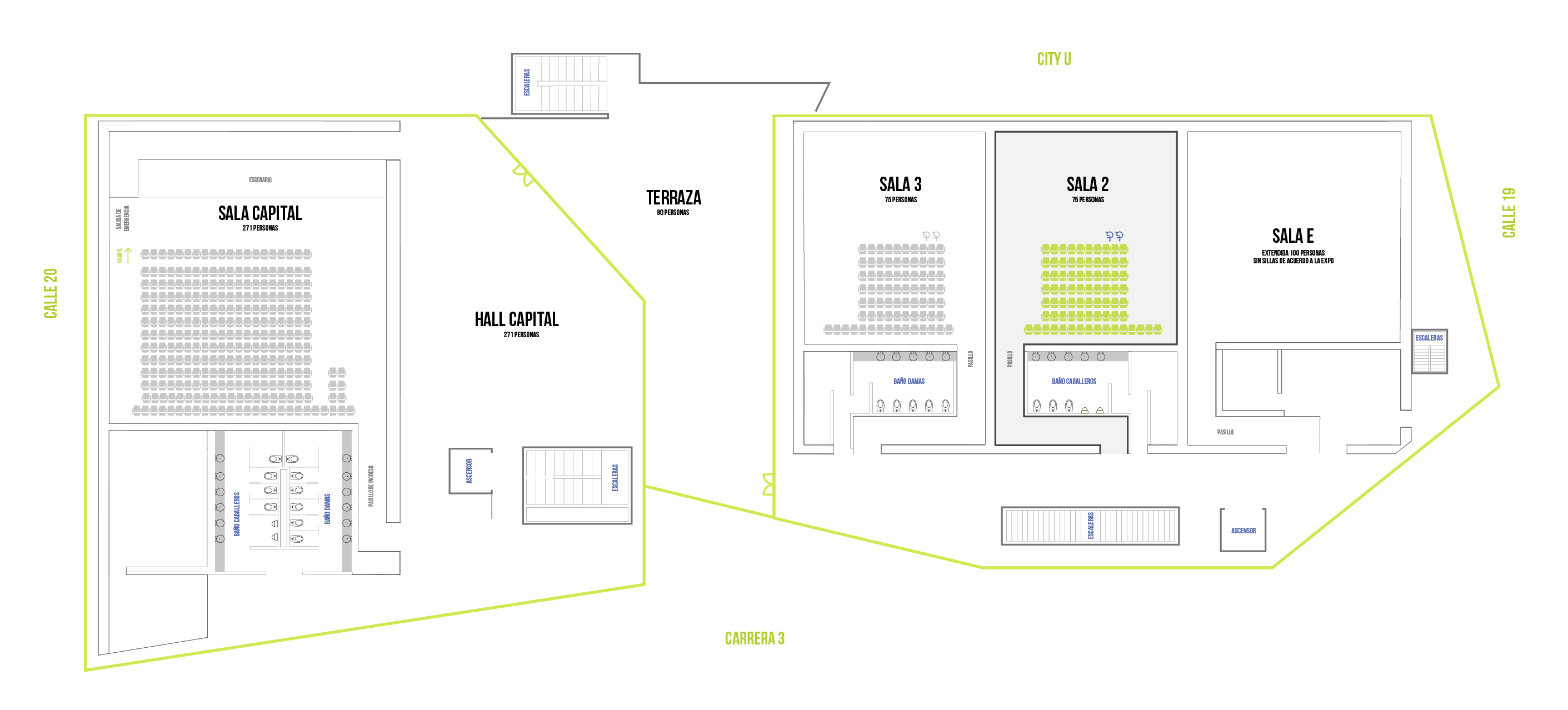 Sala 2 - plano