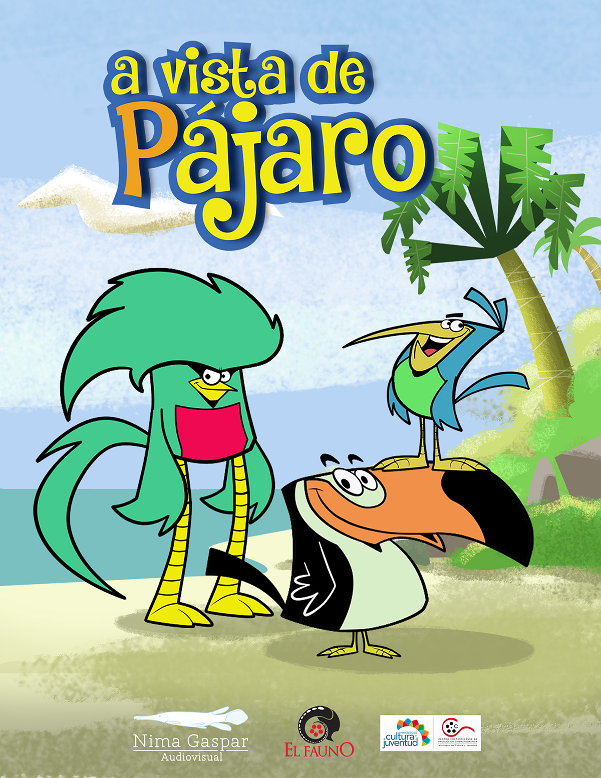 A vista de pájaro