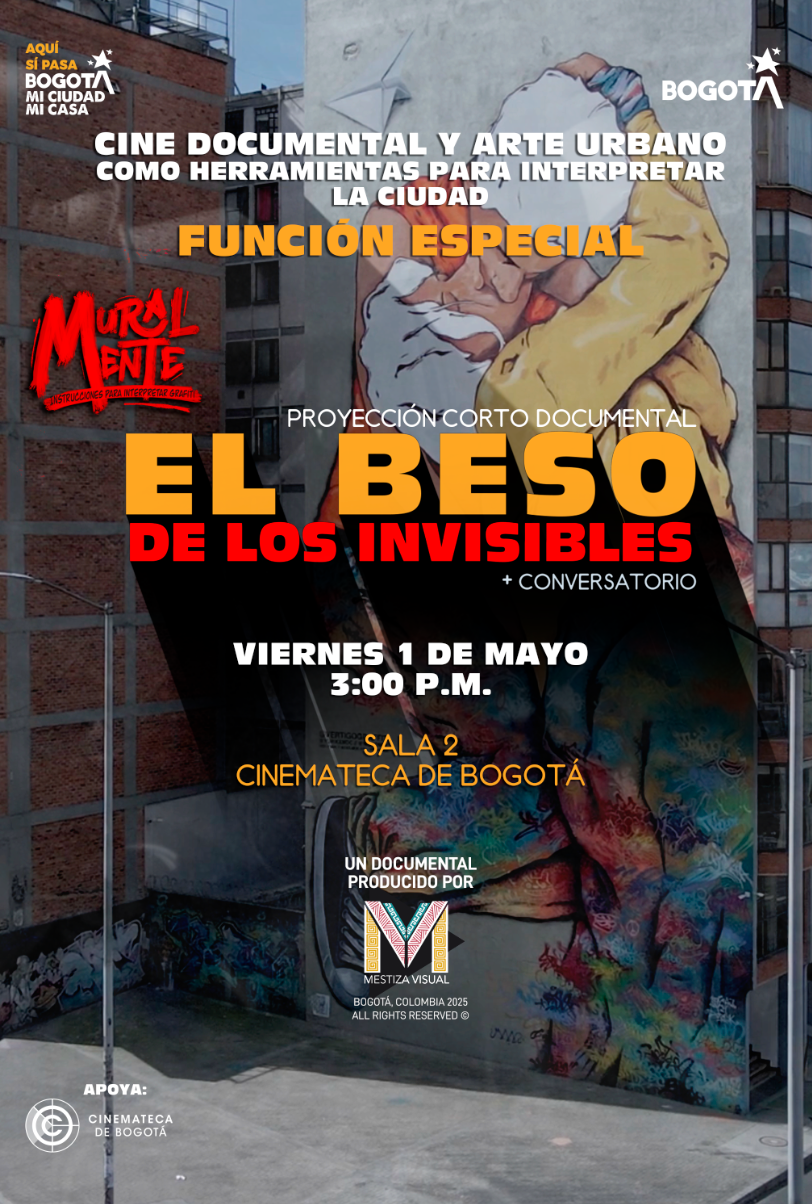 Poster El beso de los invisibles