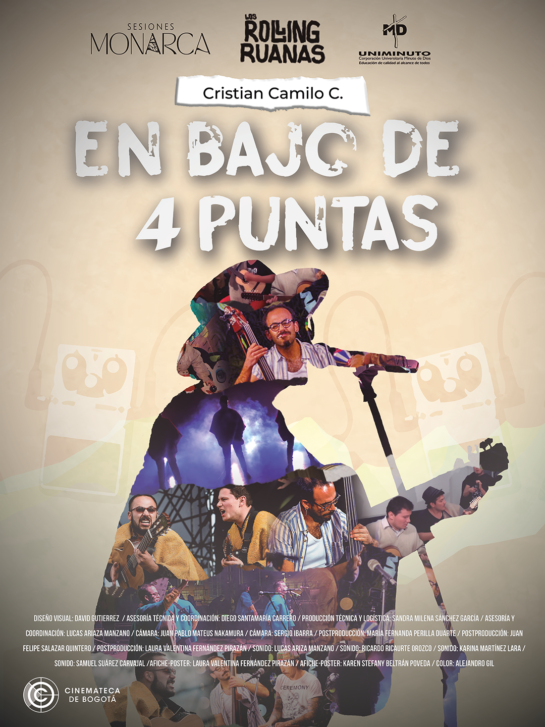 Poster En bajo 4 puntas