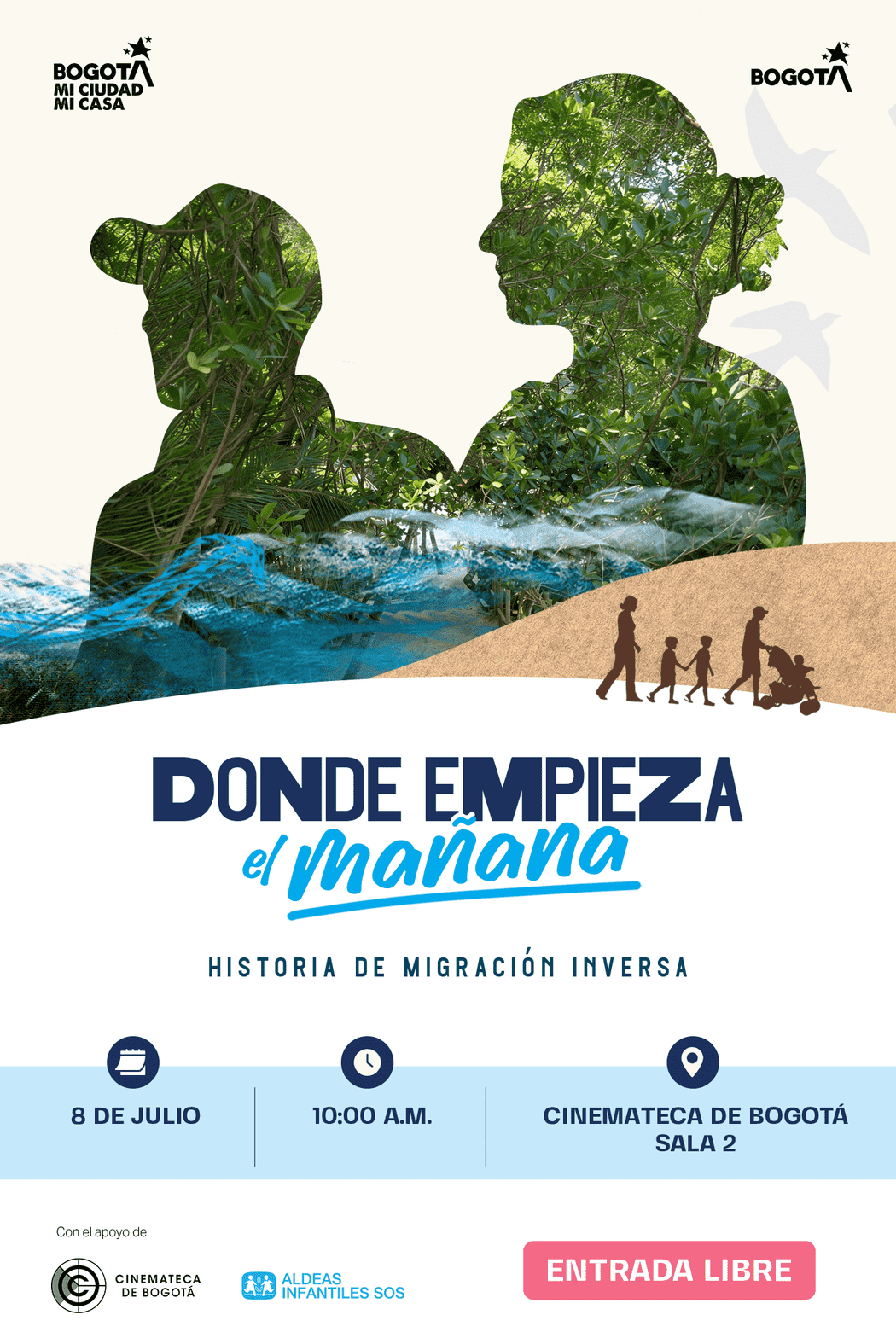 Poster cortometraje Donde empieza el mañana