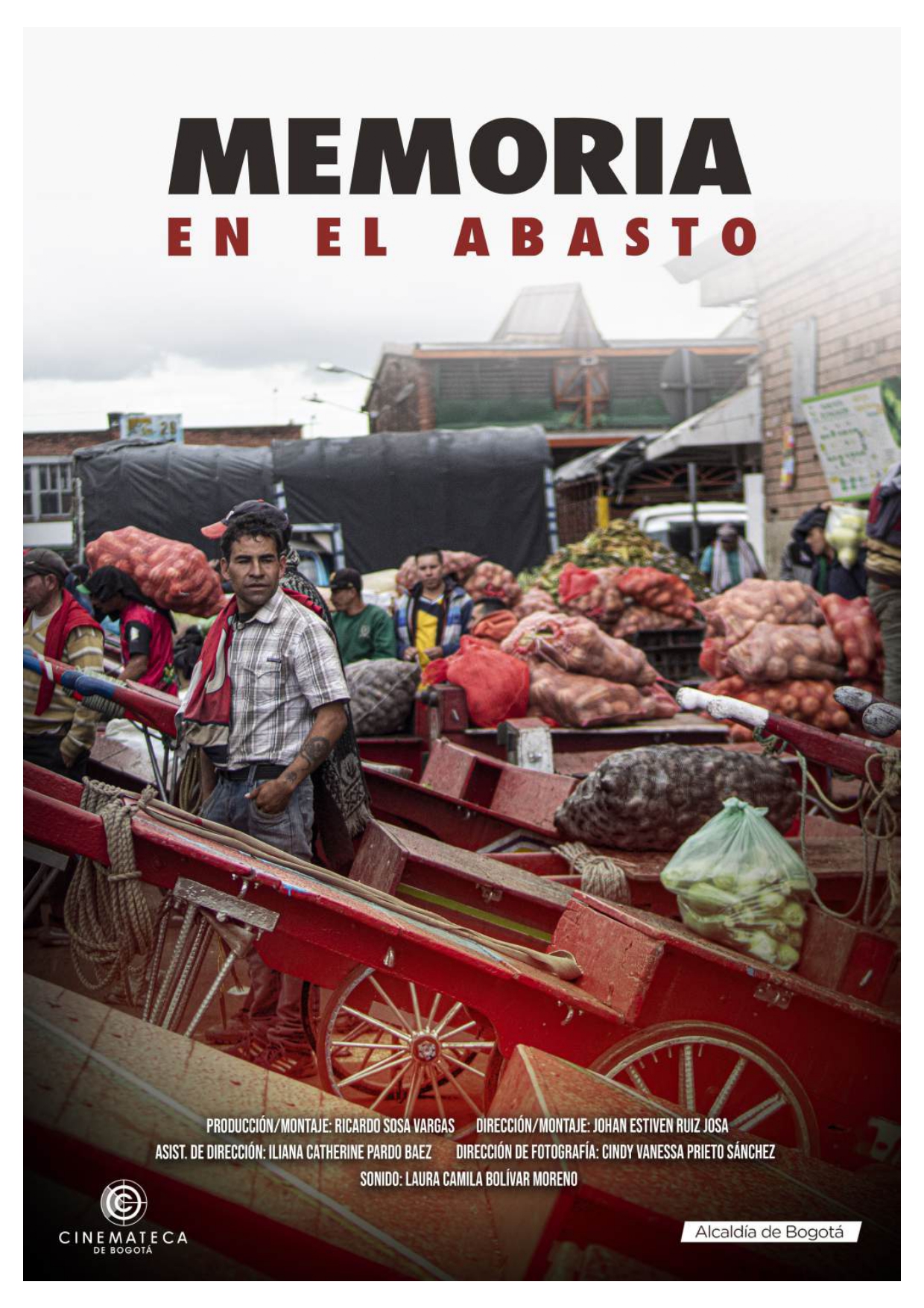 Poster memorias del abasto