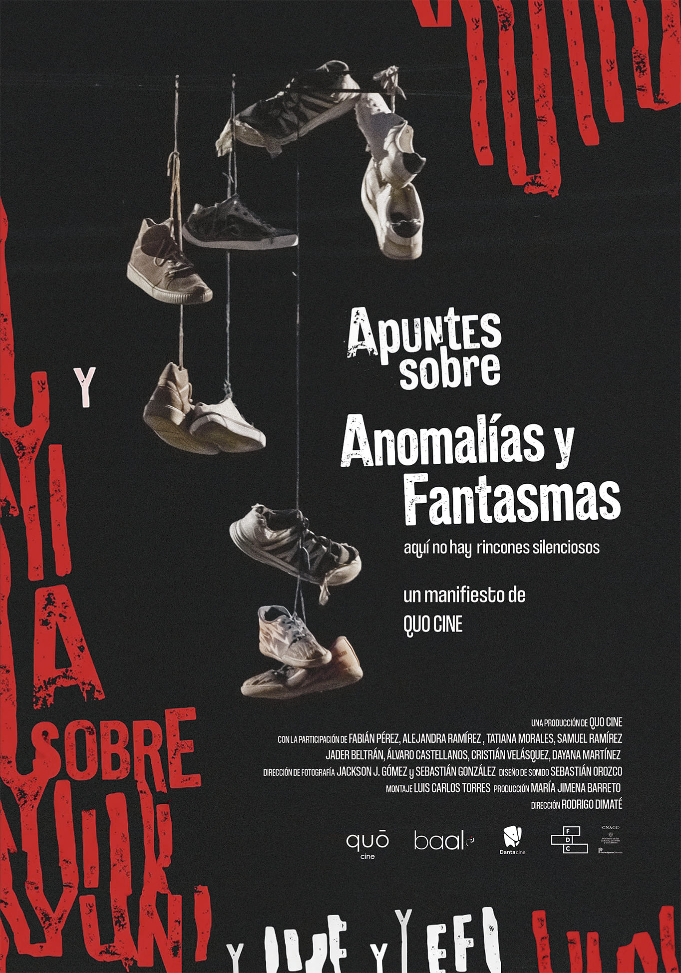 Poster Apuntes sobre Anomalías y fantasmas