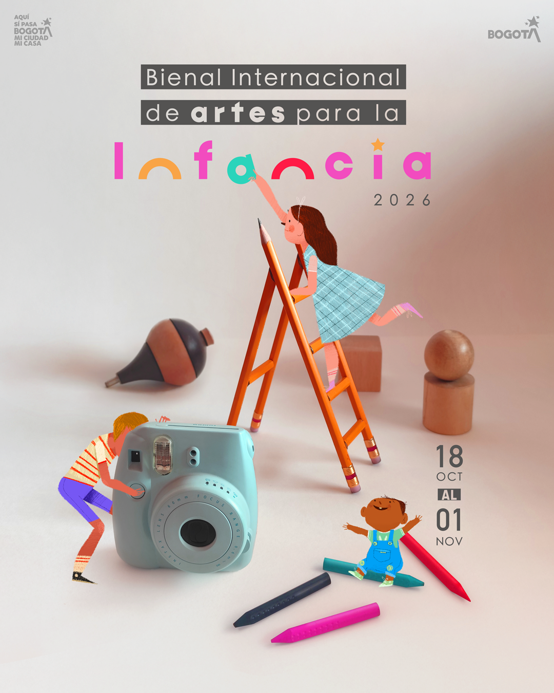 Cartel Internacional de Artes para la Infancia 2026