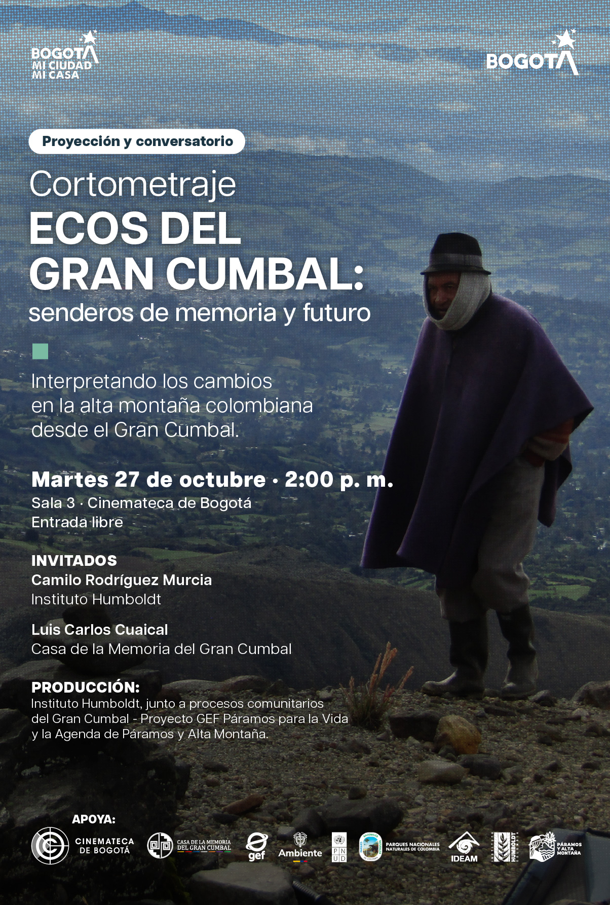 Poster Ecos del Gran Cumbal 