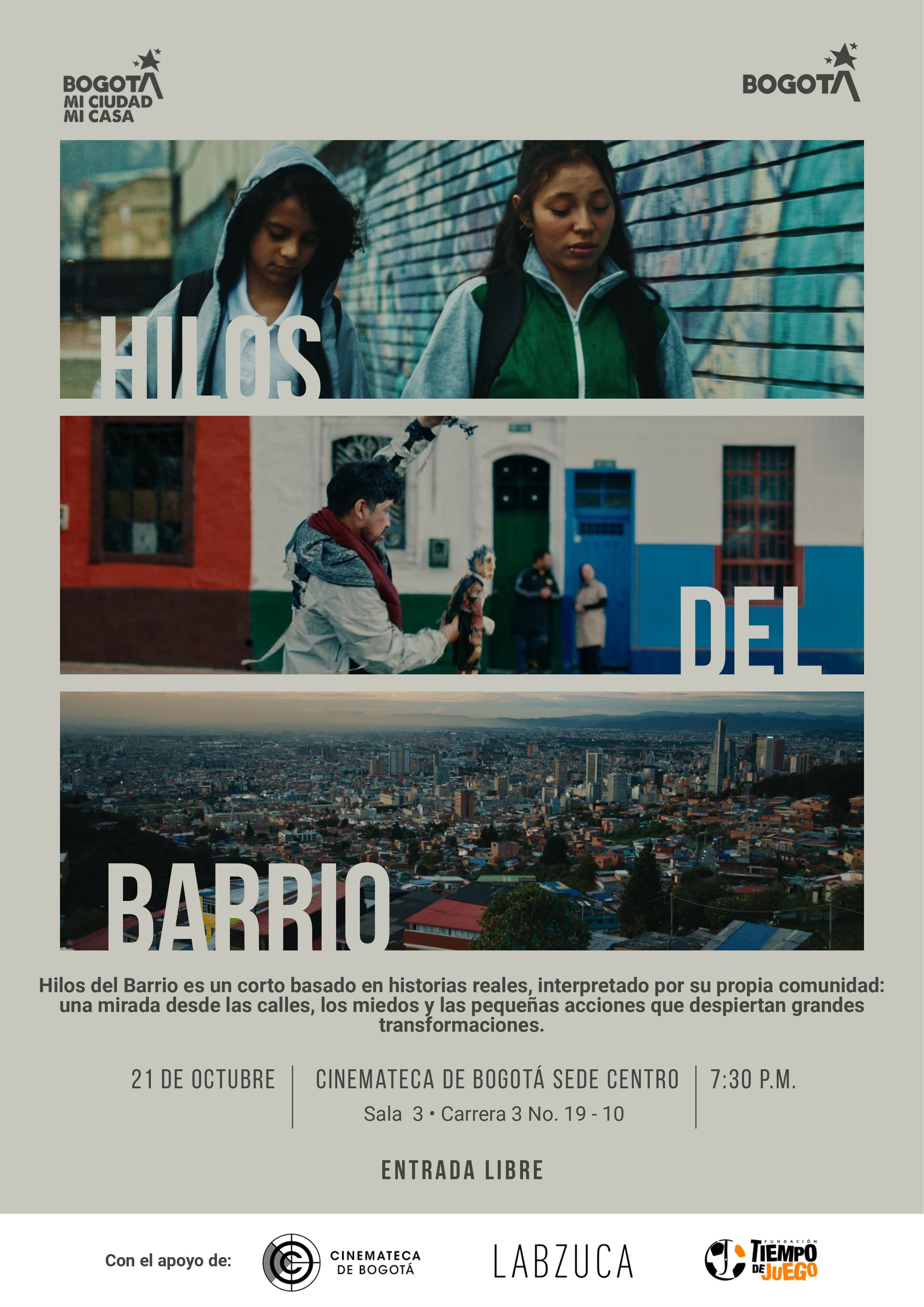 Poster hilos de Barrio