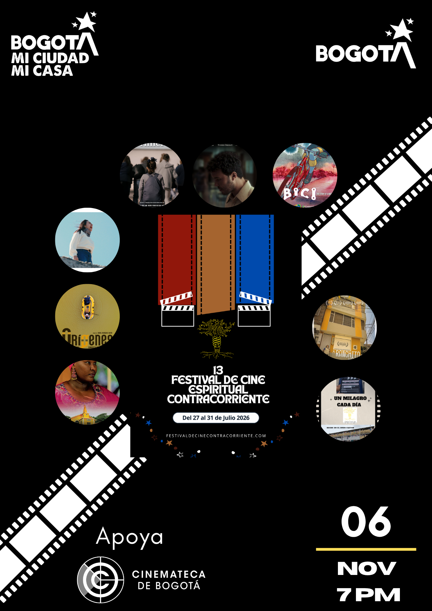 Poster 13 Festival de Cine Espiritual Contracorriente