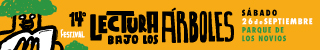 Lectura bajos los arboles
