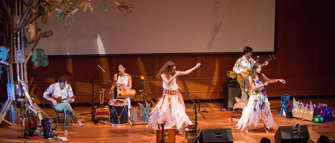 Experiencia musical Un bosque acústico