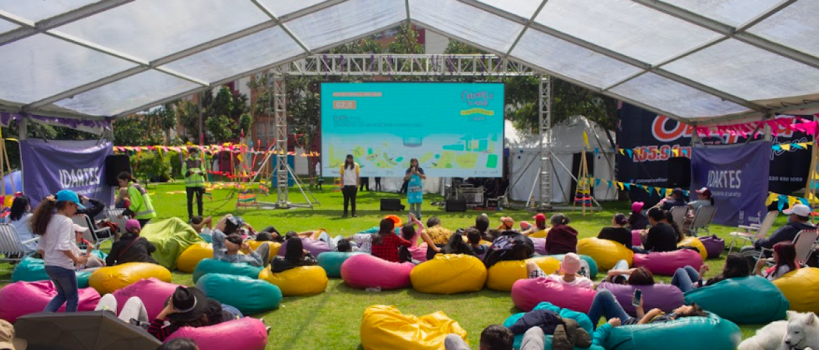 Proyección de películas al aire libre 