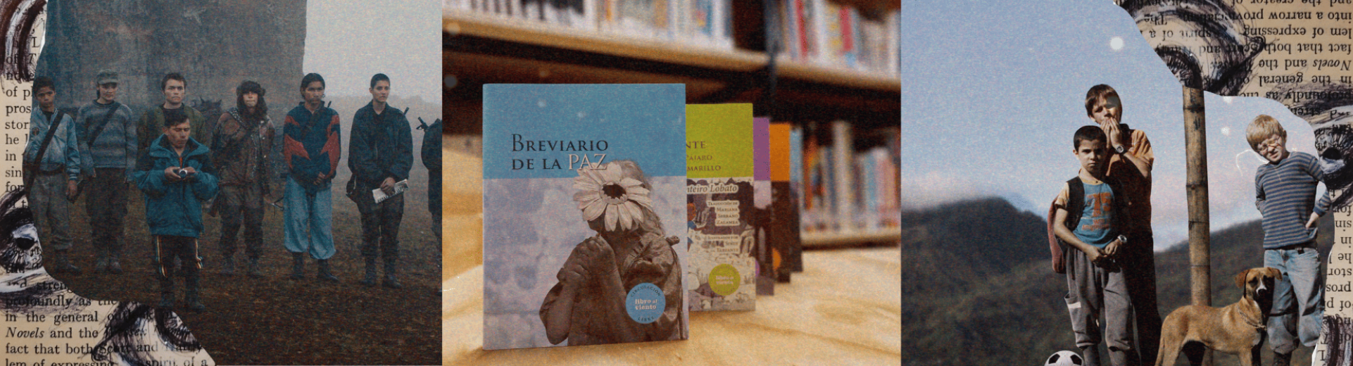 Collage libros