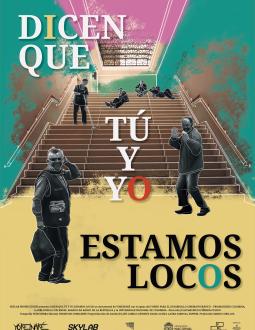 Poster Dicen que tú y yo estamos locos