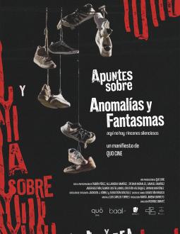 Poster Apuntes sobre Anomalías y fantasmas