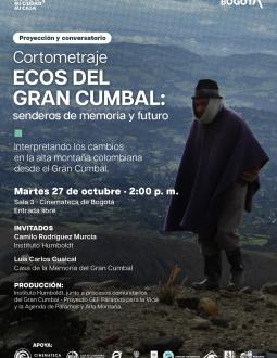 Poster Ecos del Gran Cumbal 