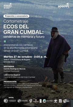 Poster Ecos del Gran Cumbal 